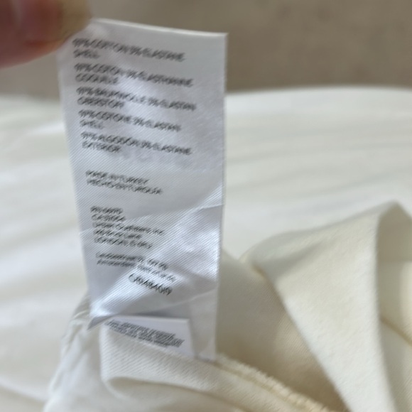 Free People pleated trouser pants size 2 cream Wide Leg High-Waisted w/ pockets - Picture 8 of 8